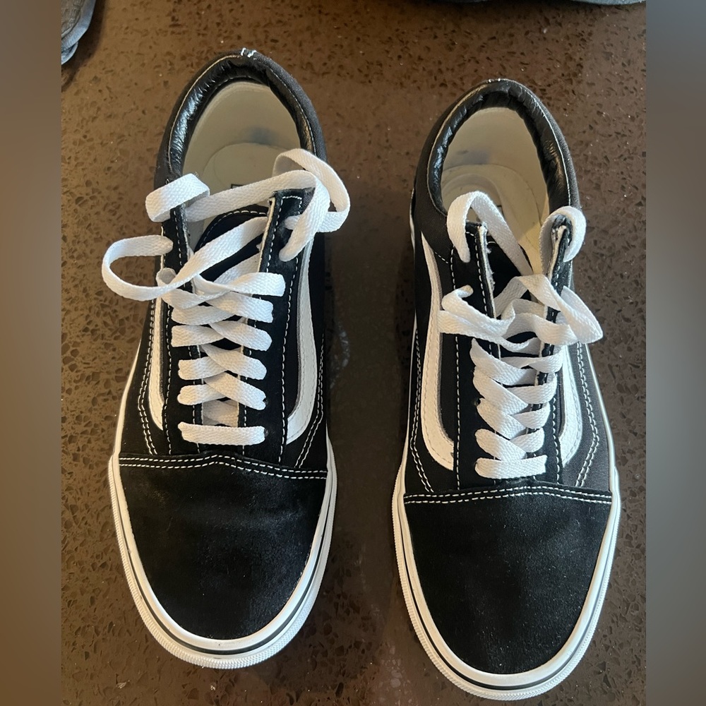 Vans old skool sneakers in black